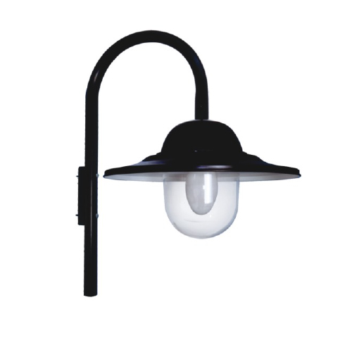 Luminaria negra E27 Areco -52 para brazo bastón